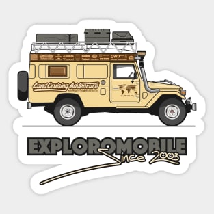 Exploromobile Sticker